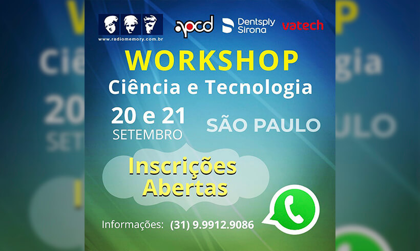 Workshop Ciência e Tecnologia 20 e 21 setembro 2019